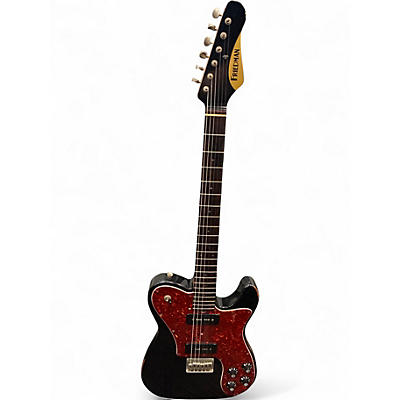 Used Friedman VINTAGE T MRBB90 Black Solid Body Electric Guitar