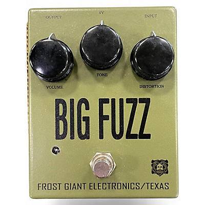 Used Frost Giant Electronics BIG FUZZ Effect Pedal