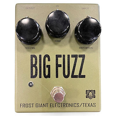 Used Frost Giant Electronics BIG FUZZ Effect Pedal