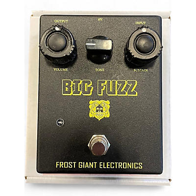 Used Frost Giant Electronics Big Fuzz Black Russian Effect Pedal