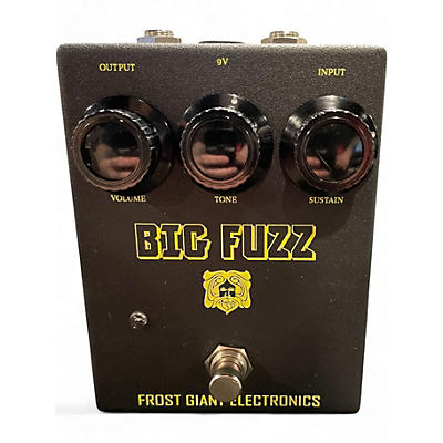Used Frost Giant Electronics Big Fuzz Black Russian Effect Pedal