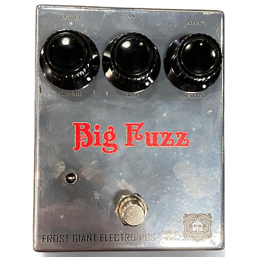 Used Frost Giant Electronics Big Fuzz Gilmore Effect Pedal