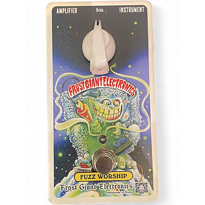 Used Frost Giant Electronics FUZZ WORSHIP Effect Pedal