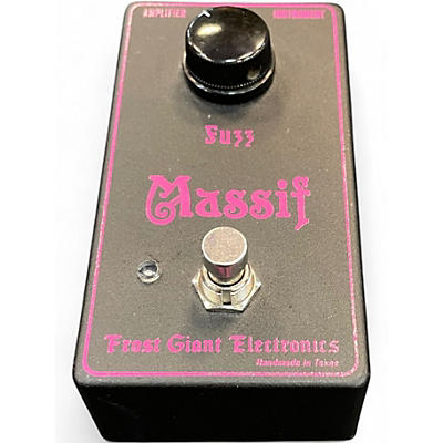Used Frost Giant Electronics massif fuzz Effect Pedal