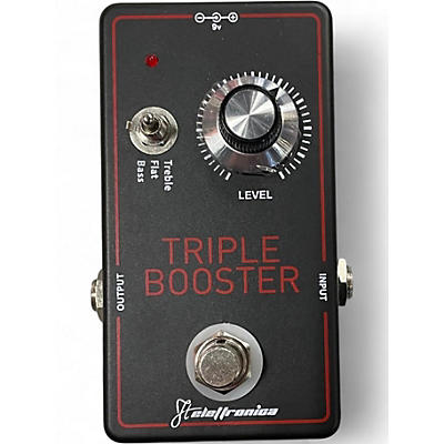 Used Ftelettronica TRIPLE BOOSTER Effect Pedal