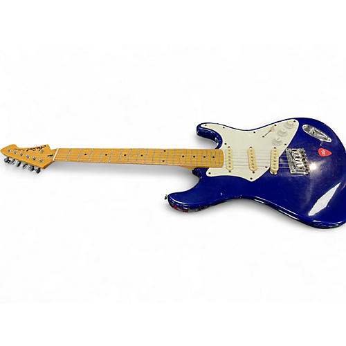 Used Fullerton ARIA PRO 2 Blue Solid Body Electric Guitar Blue