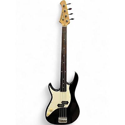 Used Fullerton Fretless P Bass Black Electric Bass Guitar