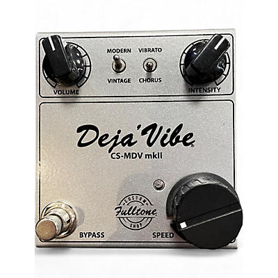 Used Fulltone CSMDV MKII DEJA VIBE Effect Pedal