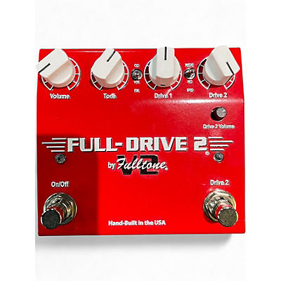 Used Fulltone FD2MOS Fulldrive 2 Mosfet Overdrive Effect Pedal