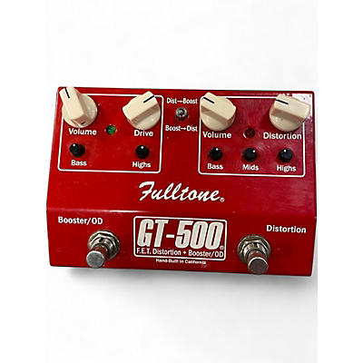 Used Fulltone GT500 Distortion Boost Effect Pedal