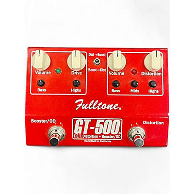 Used Fulltone GT500 Distortion Boost Effect Pedal