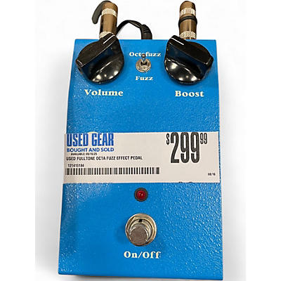 Used Fulltone OCTA FUZZ Effect Pedal