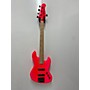 Used Used Funk J5 Hot Pink Electric Bass Guitar Hot Pink