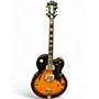 Used Fusion Blues FB600 Manhattan Deluxe Sunburst Hollow Body Electric Guitar Sunburst