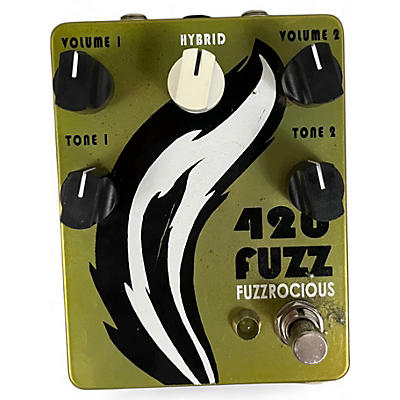Used Fuzzrocious 420 Fuzz Effect Pedal
