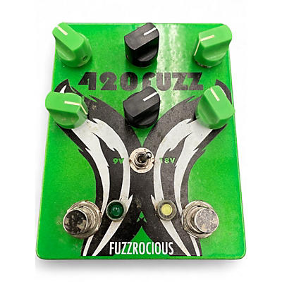 Used Fuzzrocious 420 fuzz Effect Pedal