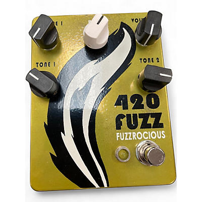 Used Fuzzrocious 420 fuzz Effect Pedal