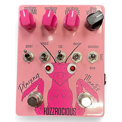 Used Fuzzrocious Playing Mantis Effect Pedal