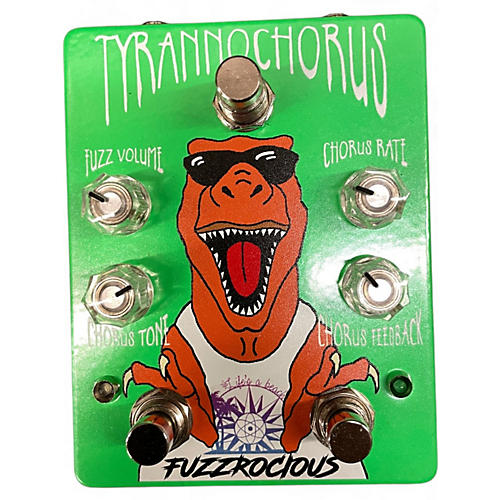 Used Fuzzrocious TYRANNOCHORUS Effect Pedal