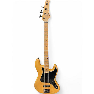 Used G Gould Precision Bass Natural Electric Bass Guitar