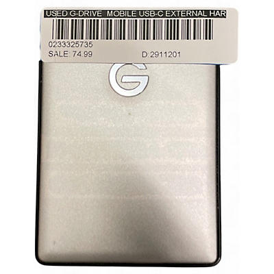 Used G-drive  mobile USB-C External Hard Drive 1 TB