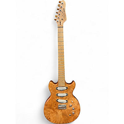 Used G. Gress Wild Honey Birds Eye Maple Solid Body Electric Guitar