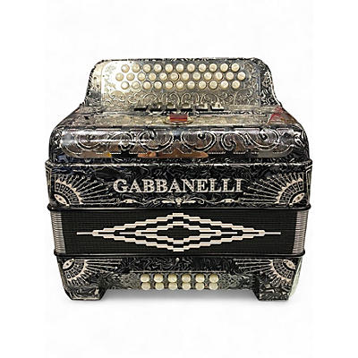 Used GABBANELLI ACCORDIONS M2Tone Compact Fbe/Gcf Black Impala Accordion