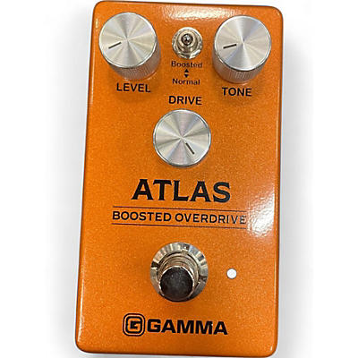 Used GAMMA ATLAS BOOSTED OVERDRIVE Effect Pedal