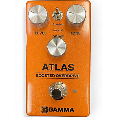 Used GAMMA ATLAS BOOSTED OVERDRIVE Effect Pedal