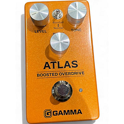 Used GAMMA ATLAS BOOSTED OVERDRIVE Effect Pedal
