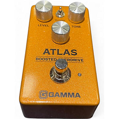 Used GAMMA ATLAS BOOSTED OVERDRIVE Effect Pedal