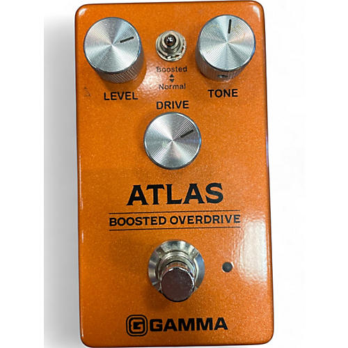 Used GAMMA Atlas Boosted Overdrive Effect Pedal