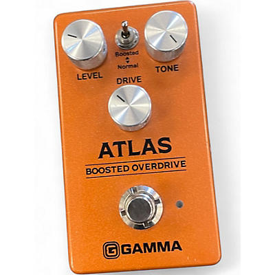 Used GAMMA Atlas Boosted Overdrive Effect Pedal