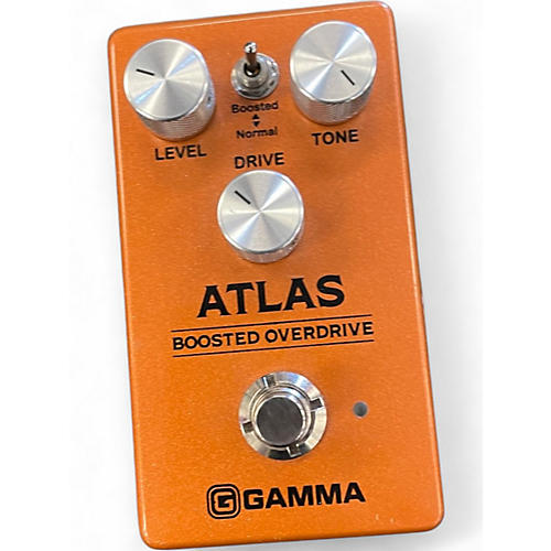 Used GAMMA Atlas Boosted Overdrive Effect Pedal