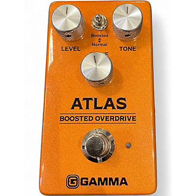 Used GAMMA Atlas Boosted Overdrive Effect Pedal