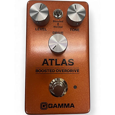 Used GAMMA Atlas Boosted Overdrive Effect Pedal