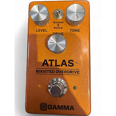 Used GAMMA Atlas Boosted Overdrive Effect Pedal