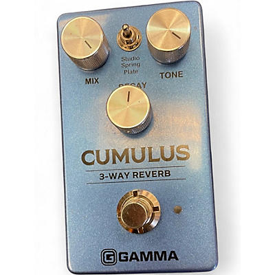 Used GAMMA CUMULUS 3 Way Reverb Effect Pedal