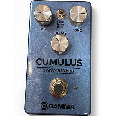 Used GAMMA Cumulus 3 way reverb Effect Pedal