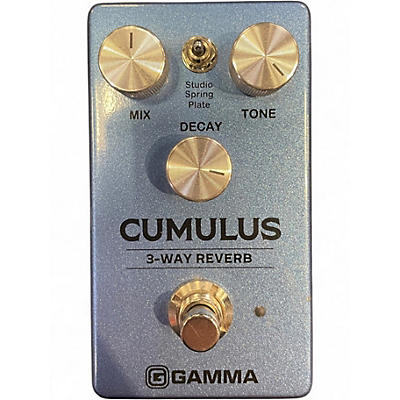 Used GAMMA Cumulus Reverb Effect Pedal
