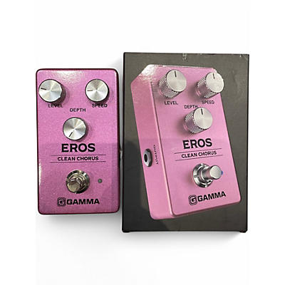 Used GAMMA EROS CLEAN CHORUS Effect Pedal