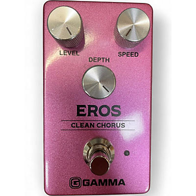 Used GAMMA EROS CLEAN CHORUS Effect Pedal
