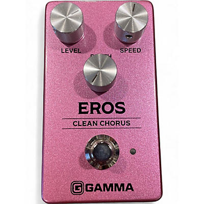 Used GAMMA EROS CLEAN CHORUS Effect Pedal