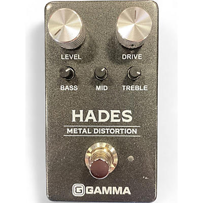 GAMMA Used GAMMA HADES METAL DISTORTION Effect Pedal