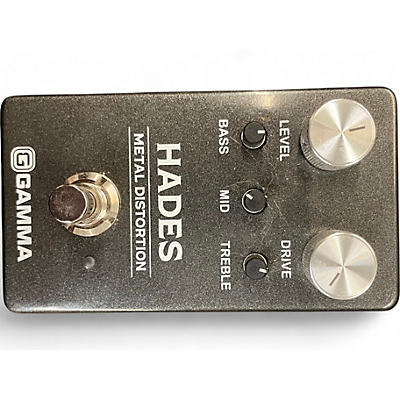 Used GAMMA HADES METAL DISTORTION Effect Pedal