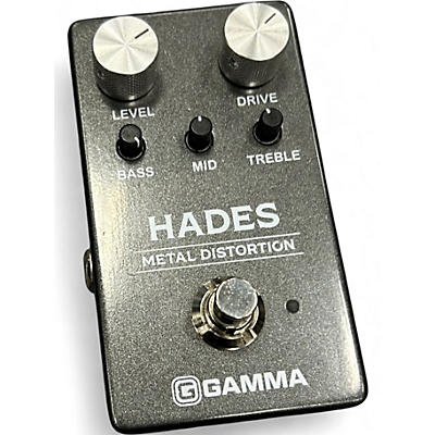 Used GAMMA HADES METAL DISTORTION Effect Pedal