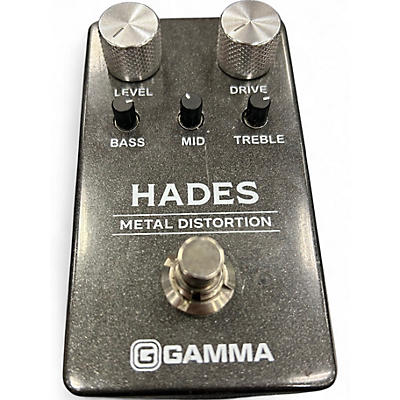 Used GAMMA HADES METAL DISTORTION Effect Pedal