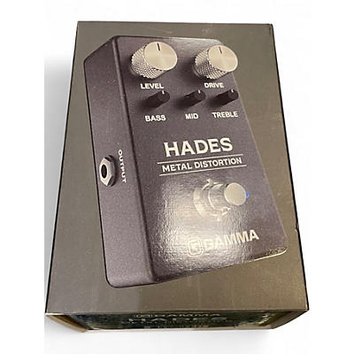 Used GAMMA HADES METAL DISTORTION Effect Pedal