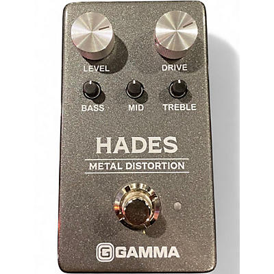 Used GAMMA HADES METAL DISTORTION Effect Pedal