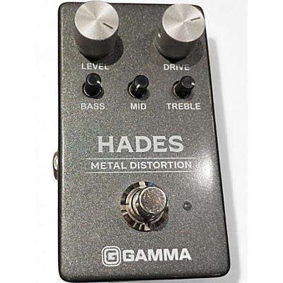Used GAMMA HADES METAL DISTORTION Effect Pedal